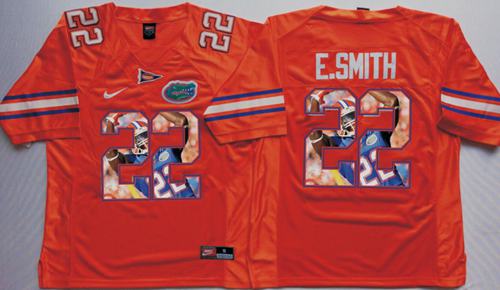 Emmitt Smith Florida Gators orange Fashion jersey