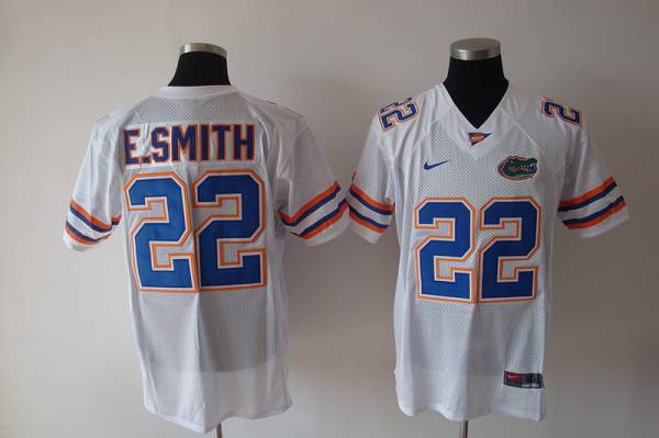 ESmith Florida Gators white jersey