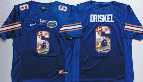 Jeff Driskel Florida Gators blue Fashion jersey