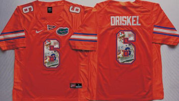 Jeff Driskel Florida Gators orange Fashion jersey