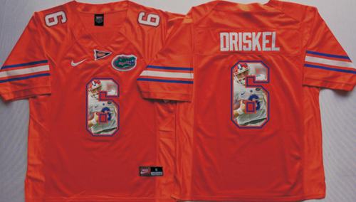 Jeff Driskel Florida Gators orange Fashion jersey