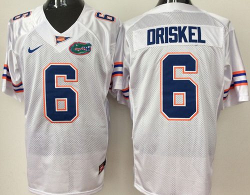 Jeff Driskel Florida Gators white jersey