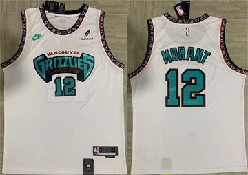 Ja Morant Memphis Grizzlies white jersey