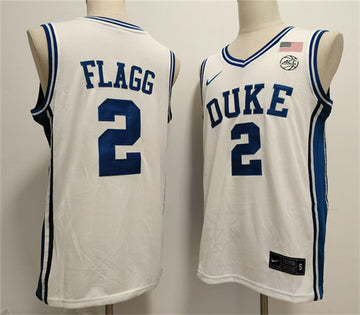 Cooper Flagg Duke Blue Devils white jersey