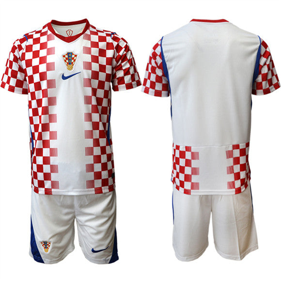 Custom Croatia National Team white Home jersey