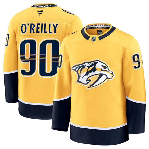 Ryan O'Reilly Nashville Predators gold Home jersey