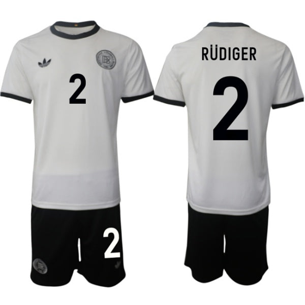 Antonio Rudiger Germany National Team white Home jersey