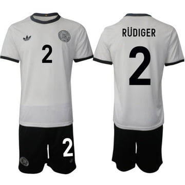 Antonio Rudiger Germany National Team white Home jersey