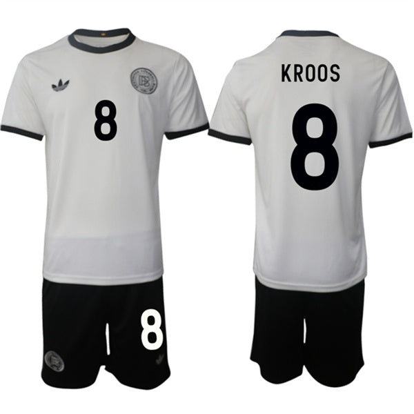 Kroos Germany National Team white Home jersey