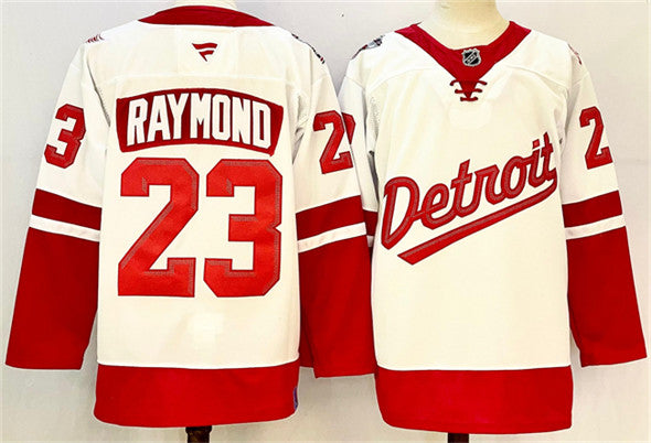 Lucas Raymond Detroit Red Wings jersey