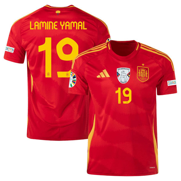 Lamine Yamal Spain National Team scarlet Home jersey