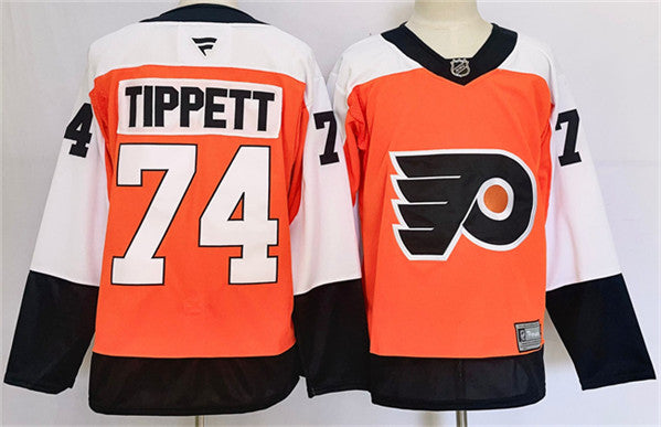 Owen Tippett Philadelphia Flyers orange jersey