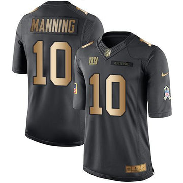Eli Manning New York Giants black Salute To Service jersey