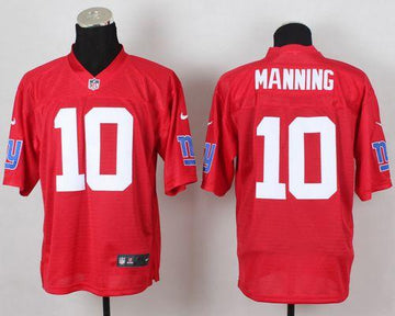 Eli Manning New York Giants red Elite jersey