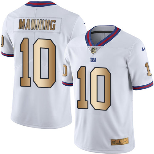 Eli Manning New York Giants white jersey