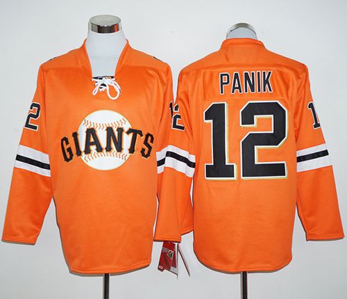 Joe Panik San Francisco Giants orange jersey