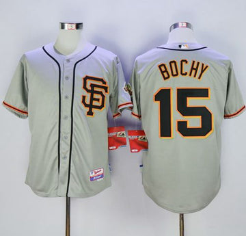 Bruce Bochy San Francisco Giants grey Road jersey