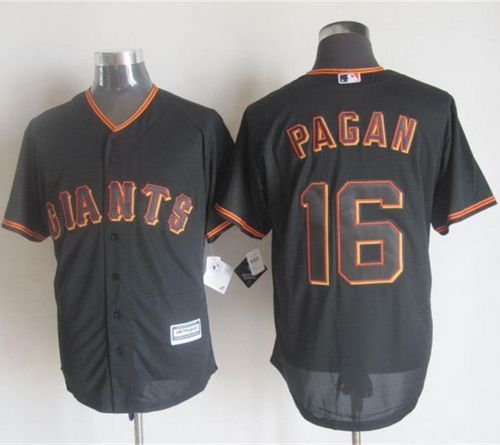 Angel Pagan San Francisco Giants black jersey