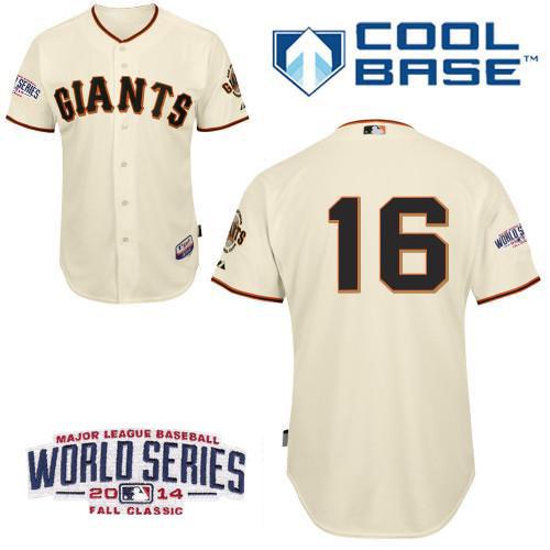 Angel Pagan San Francisco Giants cream jersey
