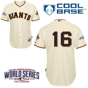 Angel Pagan San Francisco Giants cream jersey