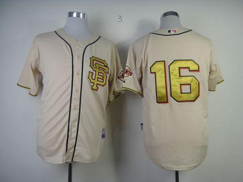 Angel Pagan San Francisco Giants cream jersey
