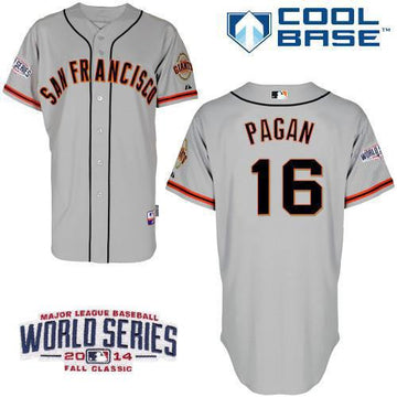 Angel Pagan San Francisco Giants grey jersey