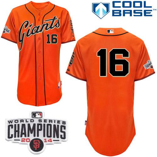 Angel Pagan San Francisco Giants orange jersey