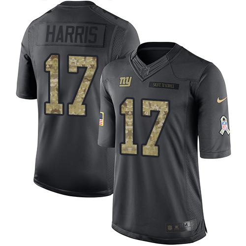 Dwayne Harris New York Giants black Salute To Service jersey