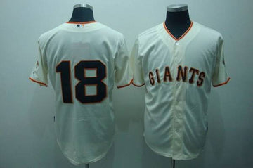 Cain Matt San Francisco Giants cream jersey
