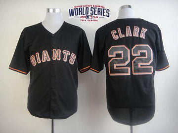 Will Clark San Francisco Giants black Fashion jersey