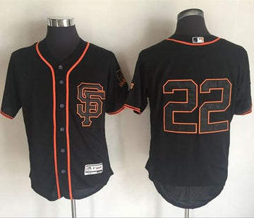 Will Clark San Francisco Giants black Alternate jersey