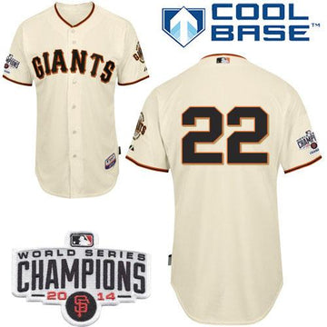 Will Clark San Francisco Giants cream Home jersey
