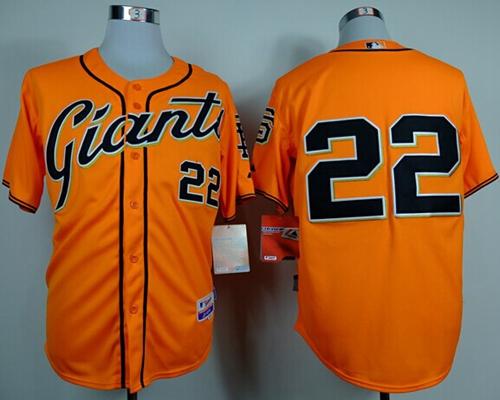 Will Clark San Francisco Giants orange Alternate jersey