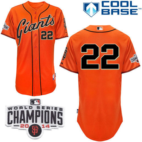 Will Clark San Francisco Giants orange Alternate jersey