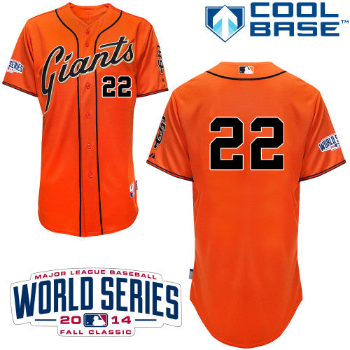 Will Clark San Francisco Giants orange Alternate jersey