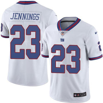 Rashad Jennings New York Giants white jersey