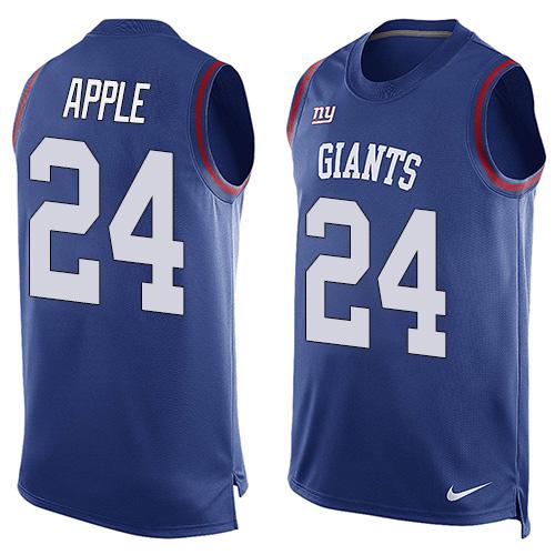 Eli Apple New York Giants royal jersey