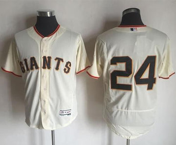 Willie Mays San Francisco Giants cream Authentic jersey
