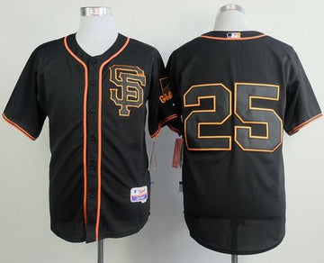 Barry Bonds San Francisco Giants black Alternate jersey