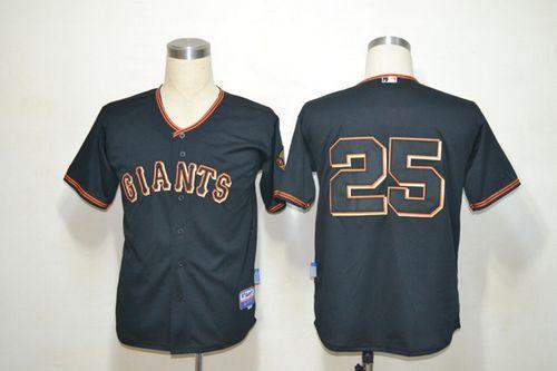 Barry Bonds San Francisco Giants black Fashion jersey