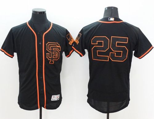 Barry Bonds San Francisco Giants black Alternate jersey