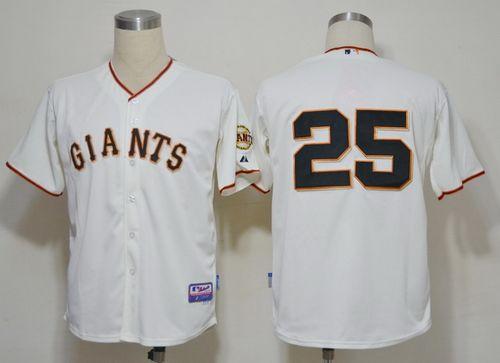 Barry Bonds San Francisco Giants cream jersey