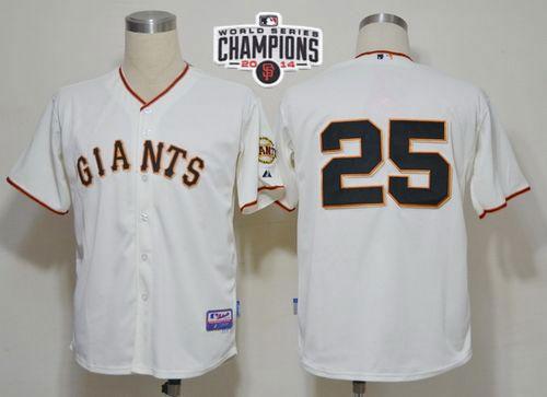 Barry Bonds San Francisco Giants cream jersey