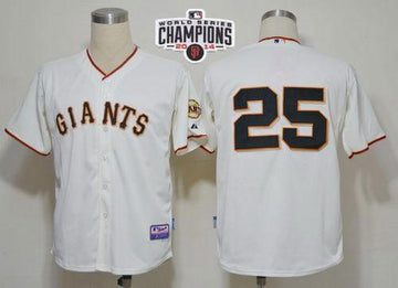 Barry Bonds San Francisco Giants cream jersey