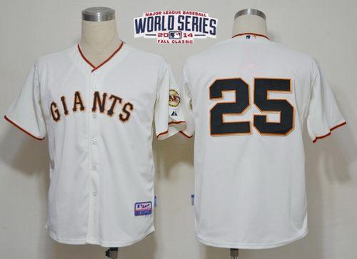 Barry Bonds San Francisco Giants cream jersey