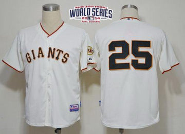 Barry Bonds San Francisco Giants cream jersey
