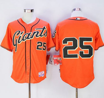 Barry Bonds San Francisco Giants orange Alternate jersey