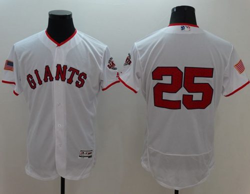 Barry Bonds San Francisco Giants white Fashion jersey
