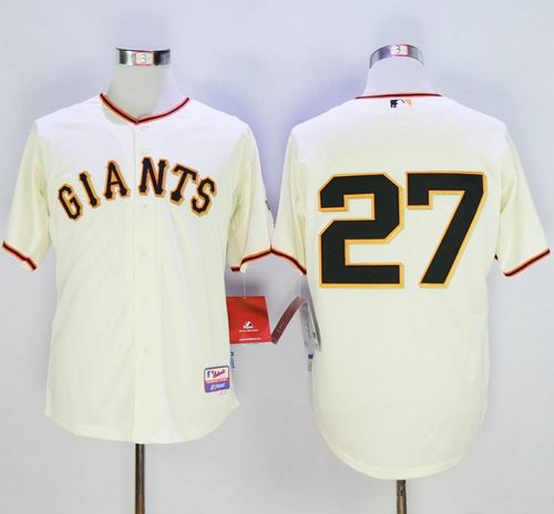 Juan Marichal San Francisco Giants cream jersey