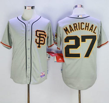 Juan Marichal San Francisco Giants grey jersey